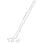 21369055008Q54 - : Lower Quarter Trim for Mercedes-Benz Image