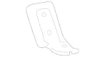 1776163200 - : Stiffener for Mercedes-Benz: 180A, 180b, 220a, A220, A35 AMG, CLA250, CLA35 AMG, CLA45 AMG, CLA45 AMG S, GLA250, GLA35 AMG, GLA45 AMG, GLB250, GLB35 AMG Image