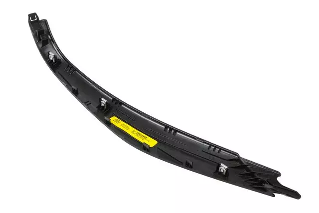 Jet Black Front Driver Side Door Armrest Cover Trim - GM (84045468)