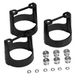 2230 - : GAUGE BRACKET  KIT, 2 1/16", BLACK COMPOSITE, QTY 3 for AutoMeter Image