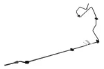 60002197 - : Rear Brake Pipe for ACDelco Image