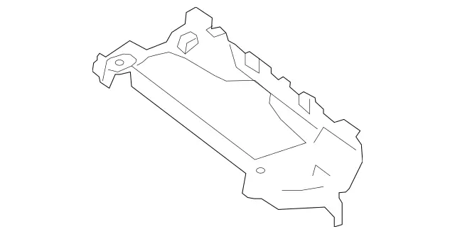 2388853100 - Attachment Parts: Bumper Holder for Mercedes-Benz: E400, E450, E53 AMG Image image