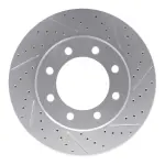 83040088R - : DFC Geoperformance Rotor - Drilled and Slotted for DYNAMIC FRICTION Image