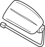 K85155Y78A - : Passenger Air Bag for Infiniti Image