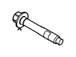 W713343S442 - : Shock Assembly Lower Bolt for Ford: Fiesta Image
