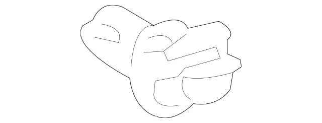 9953814 - Body: Side Air Bag Retainer for Mercedes-Benz Image