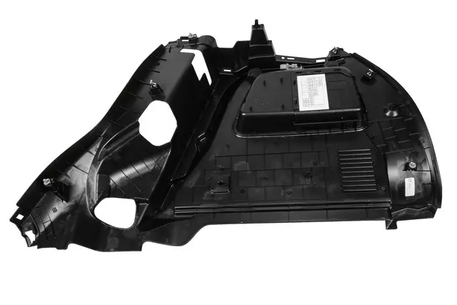 Jet Black Driver Side Quarter Lower Rear Trim Panel - GM (42598686)