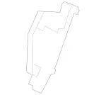 2217330508 - : Cover for Mercedes-Benz Image