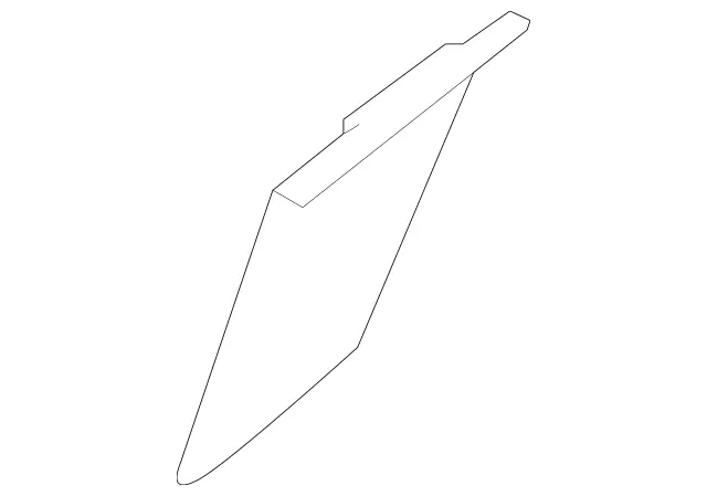 1668300544 - Heating and Ventilation: Air Duct for Mercedes-Benz: GL350, GL450, GL550, GL63 AMG, GLE300d, GLE350, GLE400, GLE43 AMG, GLE450 AMG, GLE550e, GLE63 AMG, GLE63 AMG S, GLS350d, GLS450, GLS550, GLS63 AMG, ML250, ML350, ML400, ML550, ML63 AMG Image image