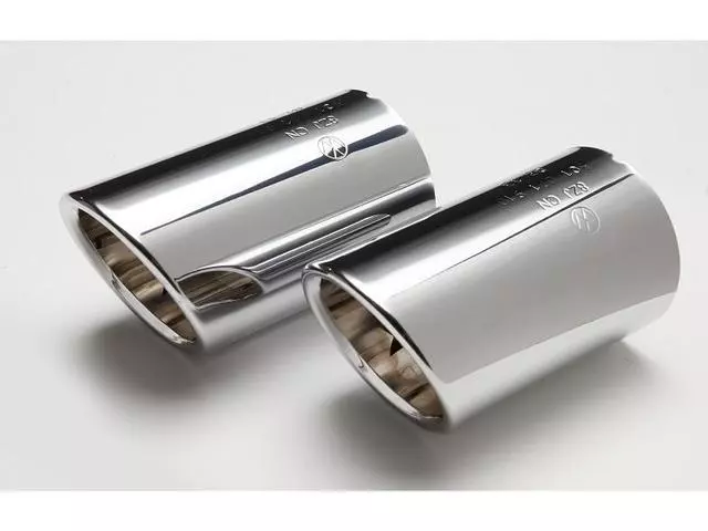 Exhaust Tips - Polished Metal - Volkswagen (5C1-071-910)