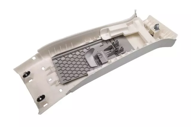 Light Titanium Driver Side Center Pillar Upper Trim Panel - GM (09058912)