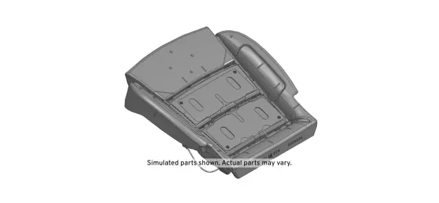 84433058 - : Part# 84433058 Airbag Front Passenger Side Passenger Presence Sensor with Seat Cushion Pad for Chevrolet: Impala Image