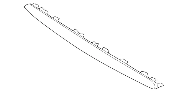 2038800283 - Attachment Parts: Trim for Mercedes-Benz: 180C, C230, C320 Image image