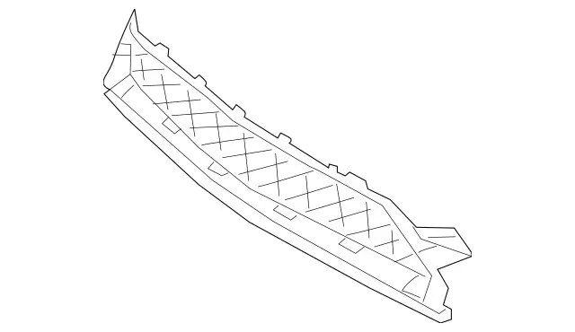 2058852501 - Detachable Parts: Basic Carrier, Bumper for Mercedes-Benz: C350e, C400, C43 AMG, C450 AMG, C63 AMG, C63 AMG S Image image