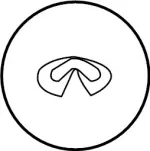 D03421A70A - : Center Cap for Infiniti Image