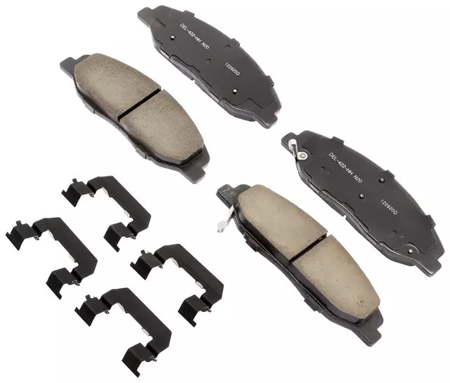 19427999 - : Ceramic Front Disc Brake Pad Kit With Clips for GM Image