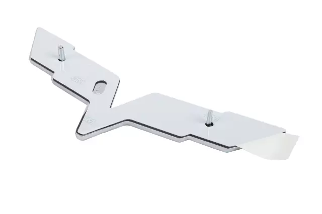 22901569 - : Front Bumper Fascia 100th Anniversary Crossed-Flags Logo for GM Image