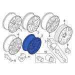 PR3Z1007Q - : Wheel, Alloy for Ford: Mustang Image