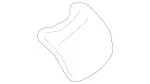 20391833307101 - Body: Knob for Mercedes-Benz Image