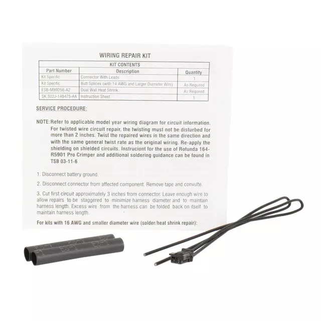Wire Assembly - Ford (BU2Z-14S411-ADA)