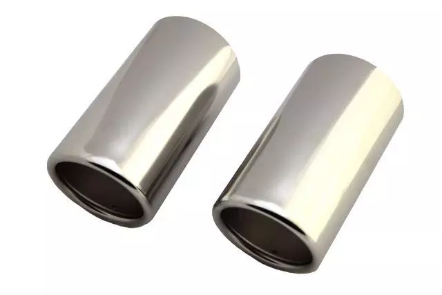 Exhaust Tips - Polished Metal - Volkswagen (3C8-071-910)