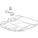 DP5Z54519A70ET - Body: Overhead Console for Ford Image