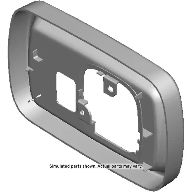 25749361 - : Part# 25749361 Medium Neutral Rear Driver Side Interior Door Handle Bezel for Chevrolet: Express 1500, Express 2500, Express 3500 | GMC: Savana 1500, Savana 2500, Savana 3500 Image
