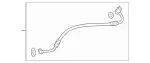 2128302416 - Heating and Ventilation: Refrigerant Line for Mercedes-Benz Image