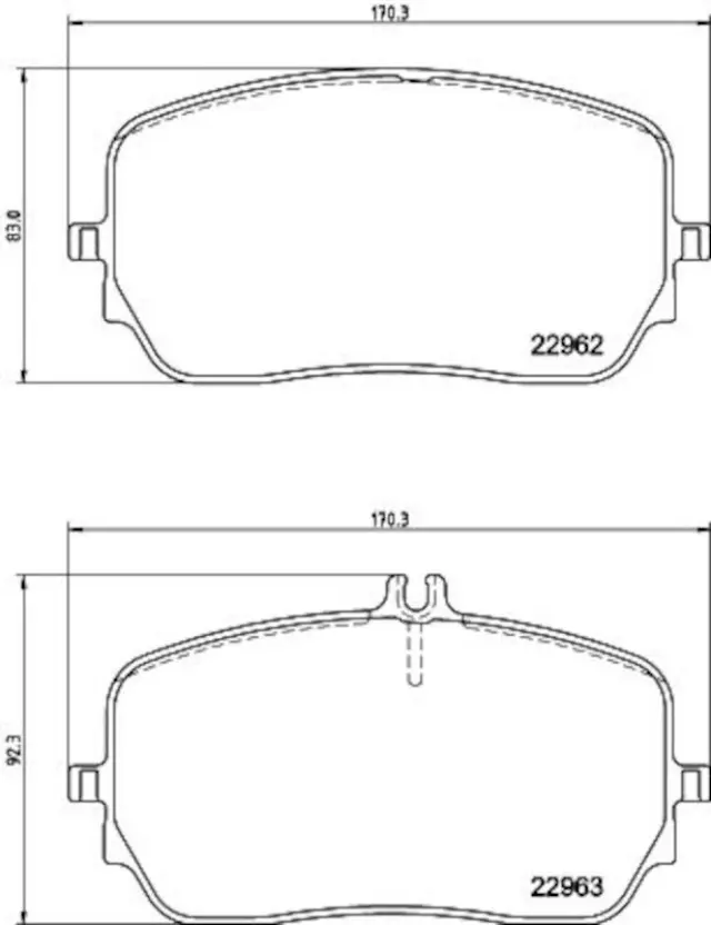 355039211 - Brakes &amp; Brake Parts: Disc Brake Pad Set for Hella Pagid Image
