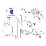 BL3Z3E764C - Steering: Power Steering Reservoir for Ford: Expedition, F-150 | Lincoln: Navigator Image