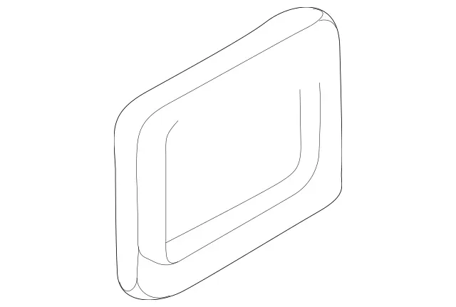 3097660225 - Rear-End Door: Trim Ring for Mercedes-Benz Image