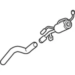 KB3Z9034A - : Filler Pipe for Ford: Ranger Image
