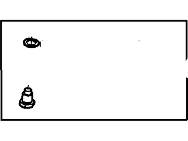 8C3Z6730A - Engine: Engine Oil Drain Plug for Ford: E-350 Club Wagon, E-350 Super Duty, E-450 Super Duty, Excursion, F-250 Super Duty, F-350 Super Duty, F-450 Super Duty, F-550 Super Duty Image