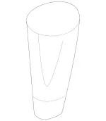 11076005659B51 - Rear Doors: Locking Knob for Mercedes-Benz Image