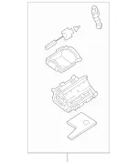 20968005509051 - Body: Ashtray Housing for Mercedes-Benz Image