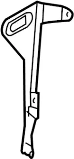 63867AM600 - : Fender Bracket for Infiniti Image