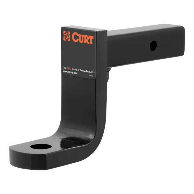 45446 - : Class 4 Ball Mount (2" Shank, 12,000 lbs., 6" Drop, 9-3/8" Long) for CURT Image