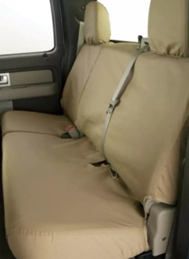 VHC3Z2663812L - : Seat Covers, Rear Crew Cab for Ford: E-350 Super Duty, E-450 Super Duty, F-250 Super Duty, F-350 Super Duty, F-450 Super Duty, F-550 Super Duty Image