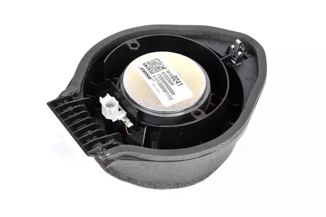 84190241 - Body: Rear Dr Speaker for Buick: Envision, LaCrosse | Cadillac: Escalade, Escalade ESV | Chevrolet: Colorado, Equinox, Impala, Silverado 1500, Silverado 1500 LD, Silverado 2500 HD, Silverado 3500 HD, Suburban, Tahoe | GMC: Canyon, Sierra 1500, Sierra 1500 Limited, Sierra 2500 HD, Sierra 3500 HD, Terrain, Yukon, Yukon XL Image