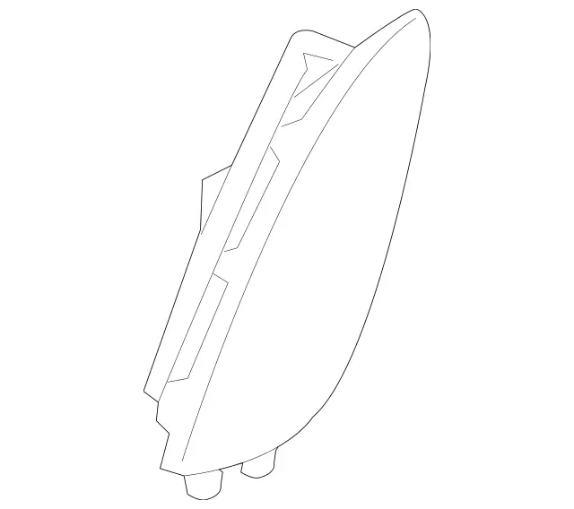 21186027053C99 - Body: Side Air Bag for Mercedes-Benz Image