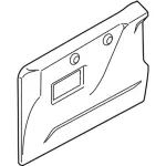 EK4Z6127411BC - : Upper Trim Panel for Ford: E-Transit, Transit-150, Transit-250, Transit-350, Transit-350 HD Image