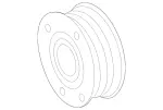 2342612 - : Belt Pulley, Poly-V-Belt for Mercedes-Benz Image