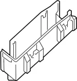 24382JA71A - : Cover-Fusible Link Holder for Infiniti Image