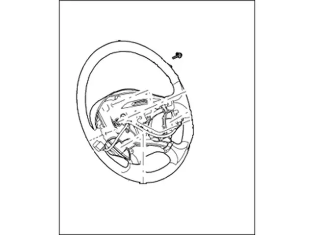 3W6Z3600BAC - Steering: Steering Wheel for Ford: Thunderbird Image