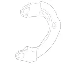 1774210500 - : 2020-2025 Mercedes-Benz - Brake Cover Plate for Mercedes-Benz: A35 AMG, CLA35 AMG, CLA45 AMG, CLA45 AMG S, GLA35 AMG, GLA45 AMG, GLB35 AMG Image