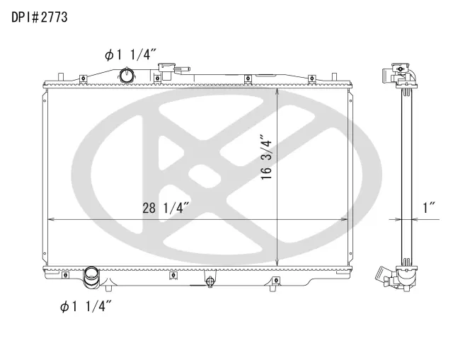 A2773 - : Koyorad Radiator for Koyo Image
