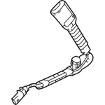 DA8Z7461203AN - Electrical: Buckle for Ford Image