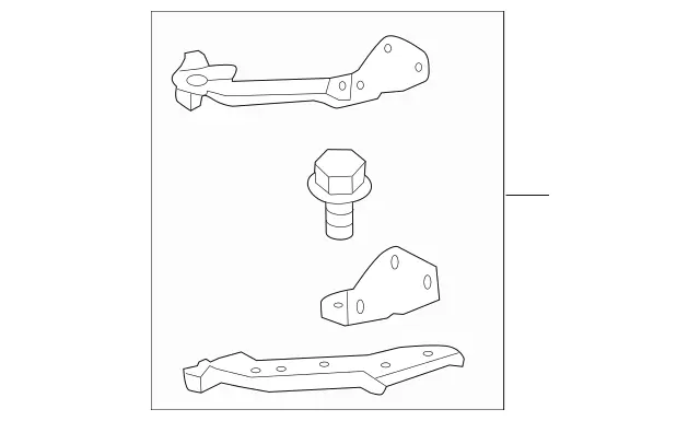 7630147 - Body: Slider for Mercedes-Benz Image image
