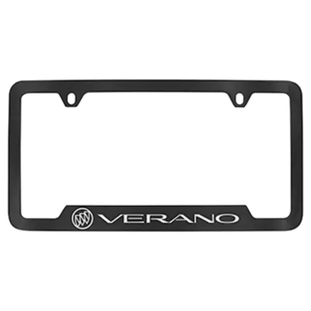19302641 - Exterior: License Plate Frame, Black for Buick: Verano Image