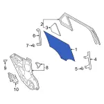 LB5Z7821410A - : Door Glass for Ford Image